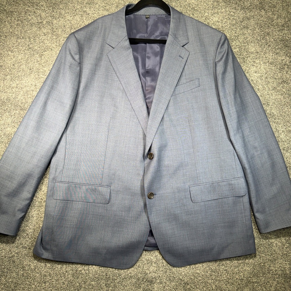 Bonobos Standard Fit Blazer Mens 52R Blue Tollegno 1900 Italian Wool Sport Coat